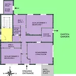 아파트 Gartenwohnung Ritter *